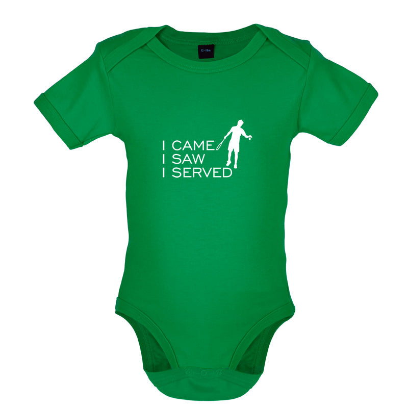 I Came I Saw I Served Baby T Shirt