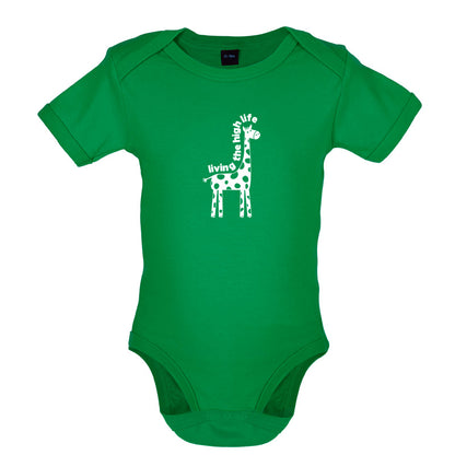 Living The High Life Baby T Shirt