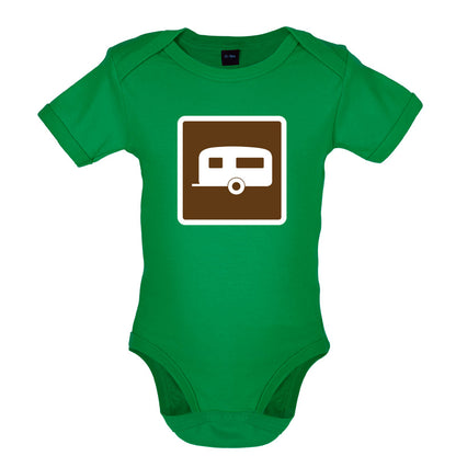 Caravan Sign Baby T Shirt