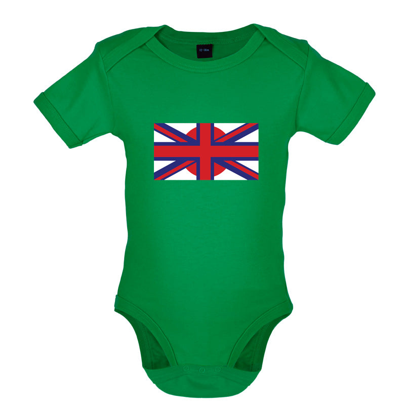 Japanese Union Jack Flag  Baby T Shirt