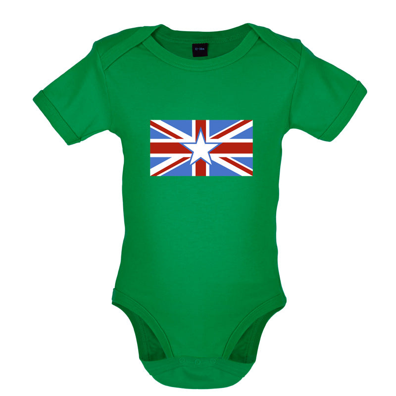 Somalian Union Jack Flag Baby T Shirt