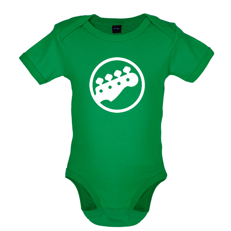 Bass Guitar Headstock Baby T Shirt
