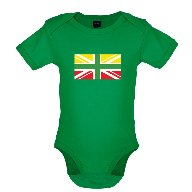 Lithuanian Union Jack Baby T Shirt
