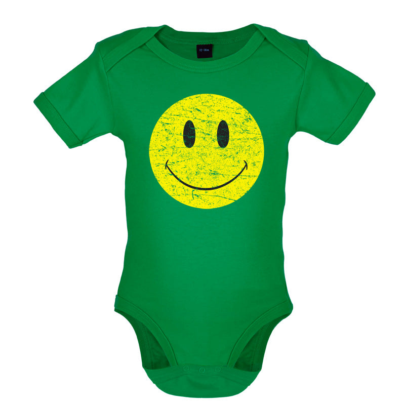 Smiley Rave Face Baby T Shirt