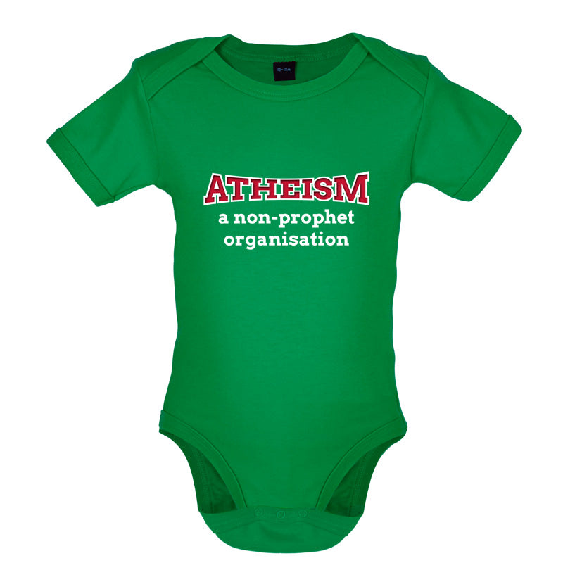 Atheism A Non Prophet Organisation Baby T Shirt