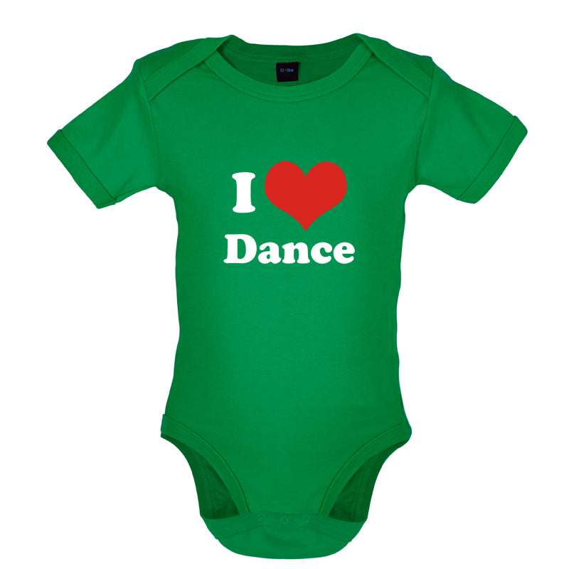 I Love Dance Baby T Shirt