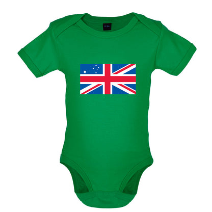 Australian Union Jack Flag Baby T Shirt