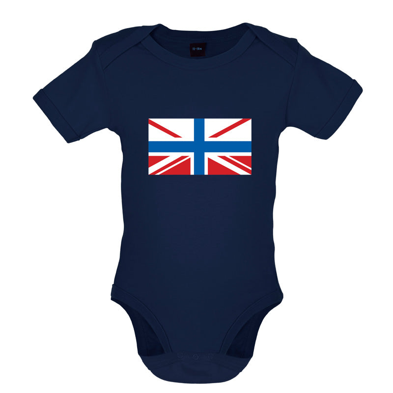 Russian Union Jack Baby T Shirt