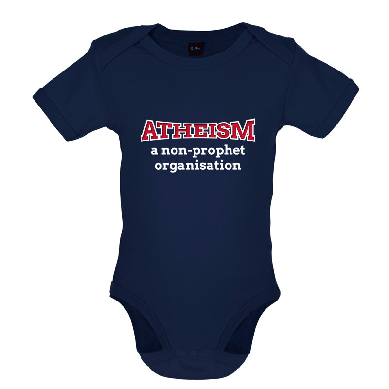 Atheism A Non Prophet Organisation Baby T Shirt