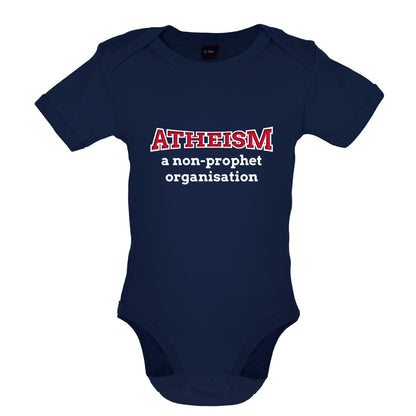 Atheism A Non Prophet Organisation Baby T Shirt