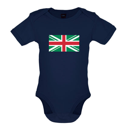 Union Jack Nigeria Flag Baby T Shirt