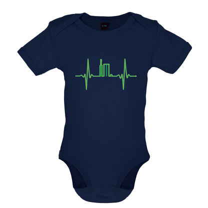 Heartbeat Cricket Baby T Shirt