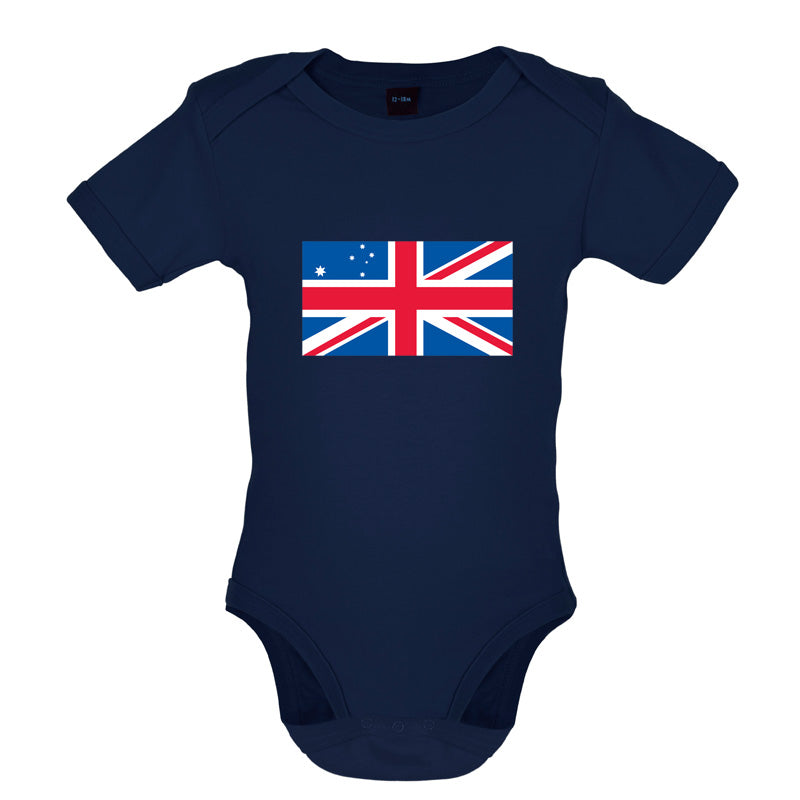 Australian Union Jack Flag Baby T Shirt
