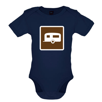 Caravan Sign Baby T Shirt