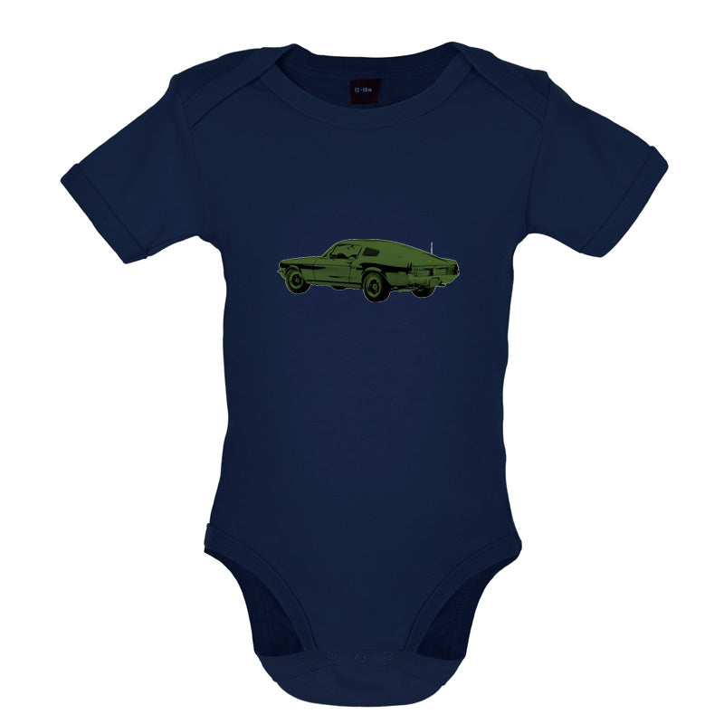 Classic American Muscle Car Baby T Shirt