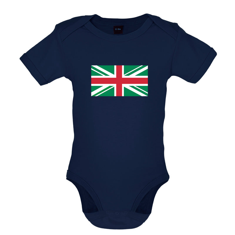 Union Jack Nigeria Flag Baby T Shirt