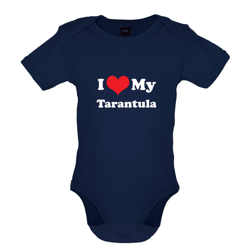 I Love My Tarantula Baby T Shirt