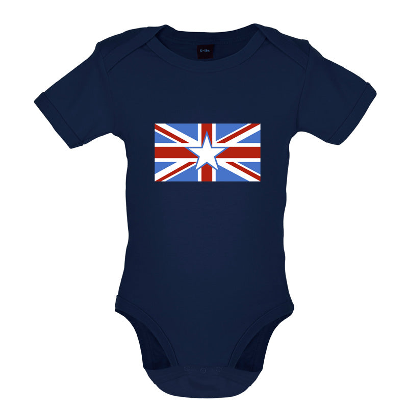 Somalian Union Jack Flag Baby T Shirt
