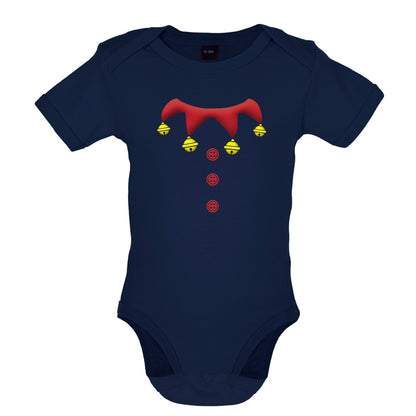 Christmas Elf Suit Baby T Shirt