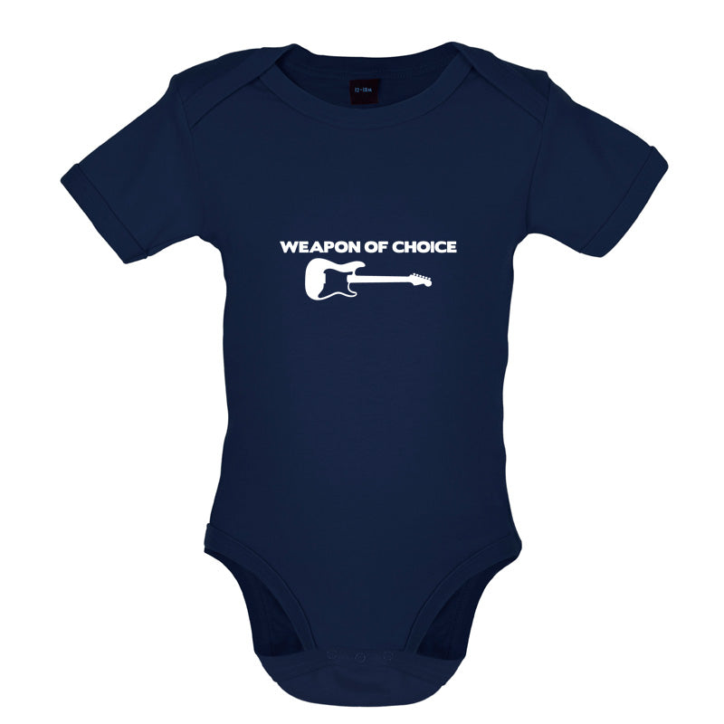 Weapon Of Choice Guitar Baby T Shirt