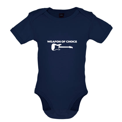 Weapon Of Choice Guitar Baby T Shirt