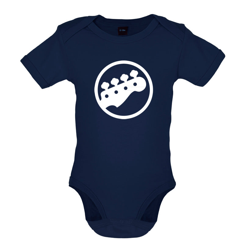 Bass Guitar Headstock Baby T Shirt