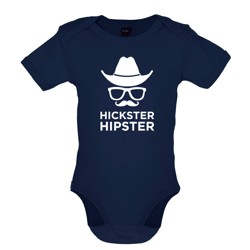 Hickster Hipster Baby T Shirt