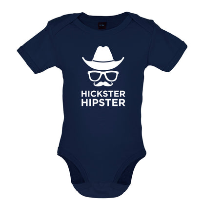Hickster Hipster Baby T Shirt