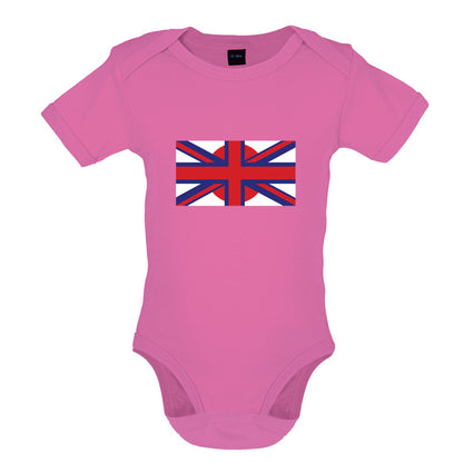 Japanese Union Jack Flag  Baby T Shirt