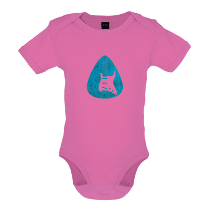 Guitar Pick Scratch Plate Baby T Shirt
