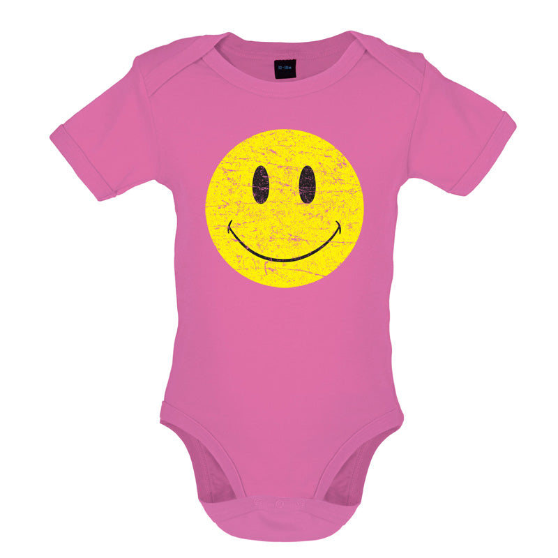 Smiley Rave Face Baby T Shirt