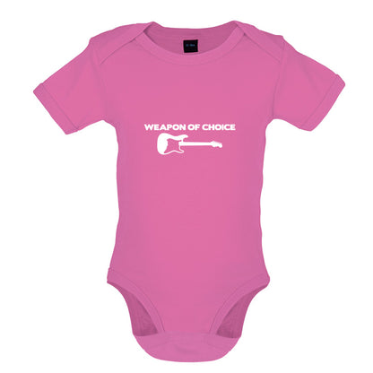 Weapon Of Choice Guitar Baby T Shirt
