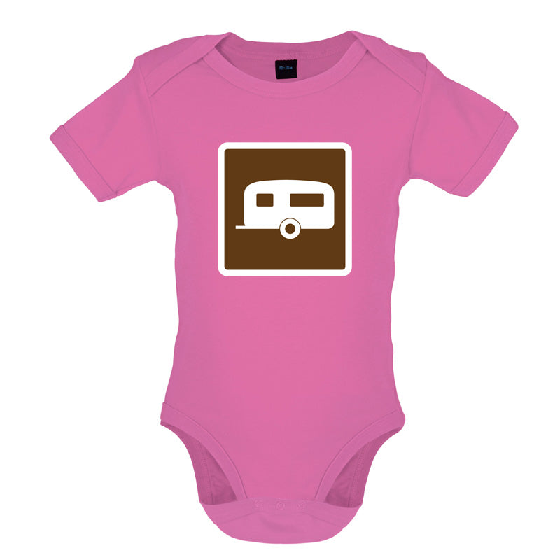 Caravan Sign Baby T Shirt