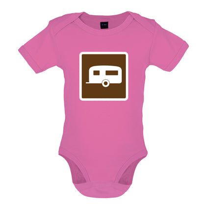 Caravan Sign Baby T Shirt