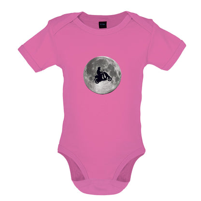 Moped Moon Baby T Shirt