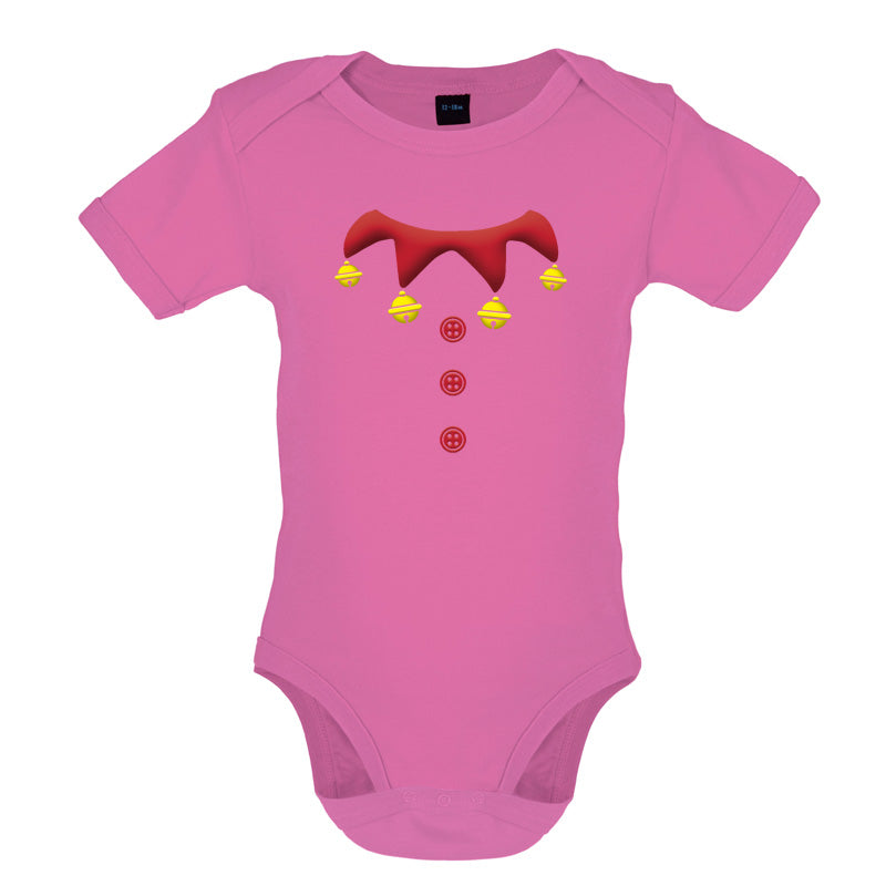 Christmas Elf Suit Baby T Shirt