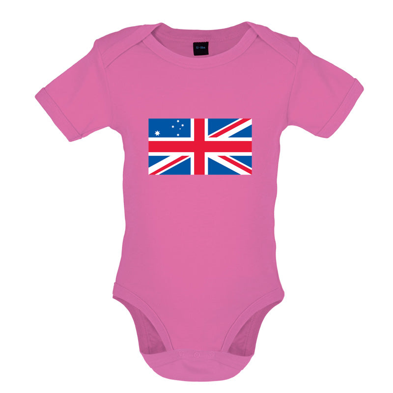 Australian Union Jack Flag Baby T Shirt
