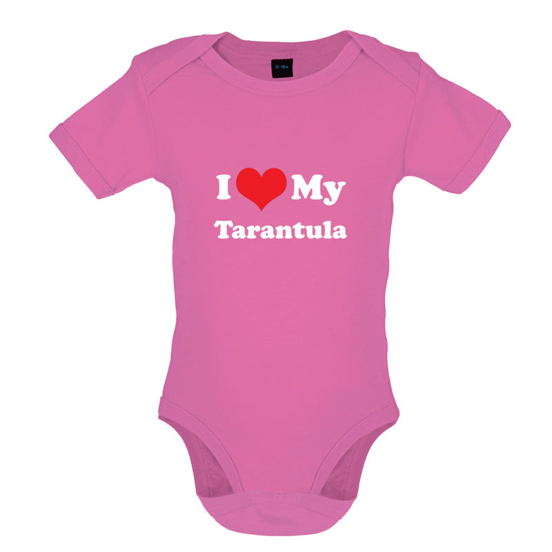 I Love My Tarantula Baby T Shirt