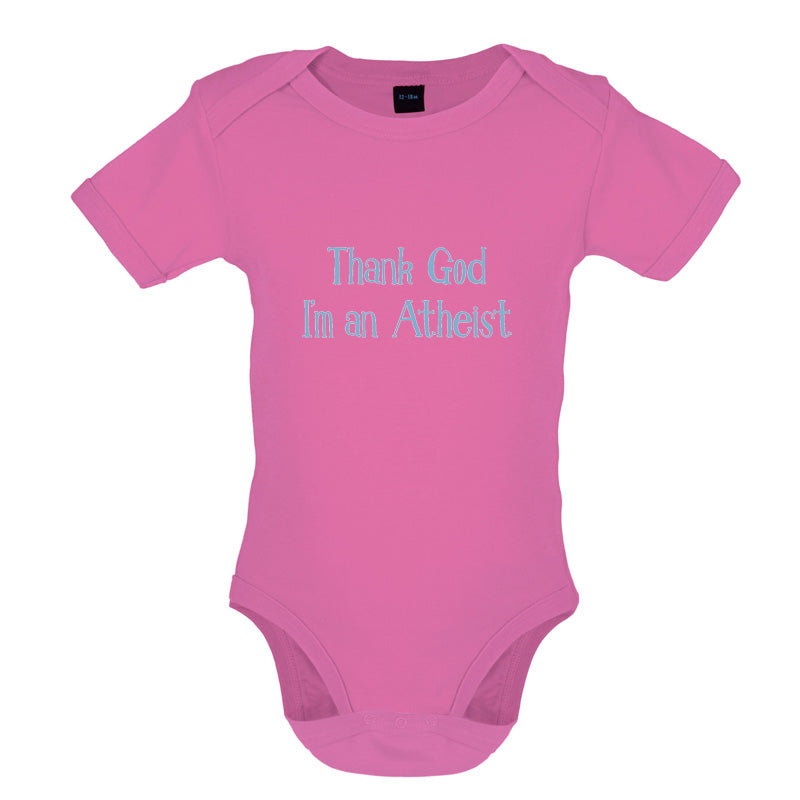 Thank God I'm An Atheist Baby T Shirt