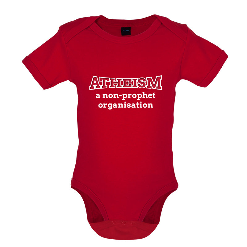 Atheism A Non Prophet Organisation Baby T Shirt