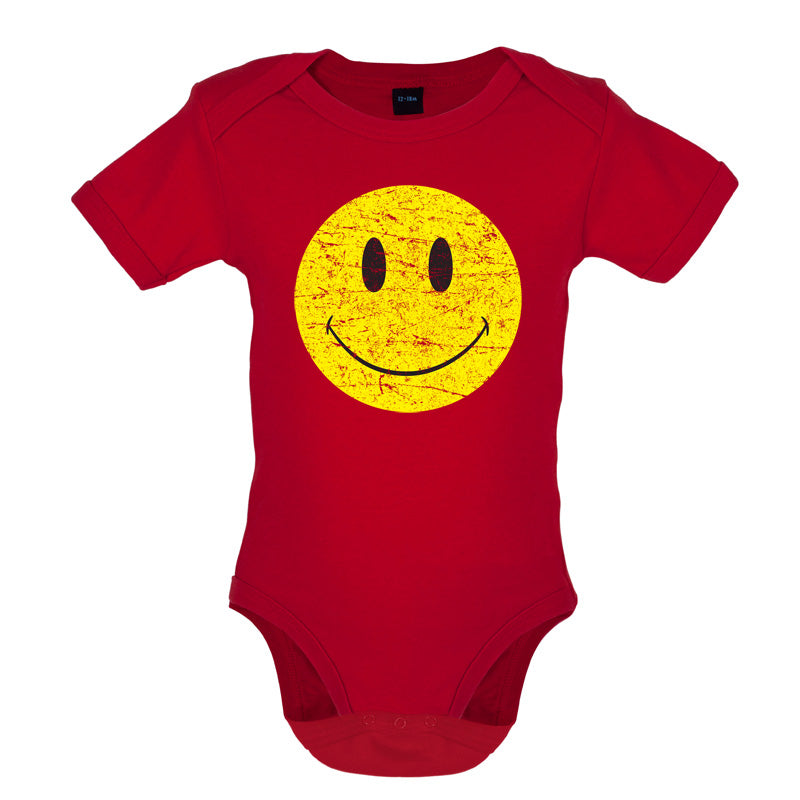 Smiley Rave Face Baby T Shirt