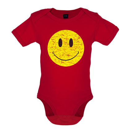 Smiley Rave Face Baby T Shirt