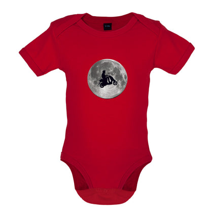 Moped Moon Baby T Shirt