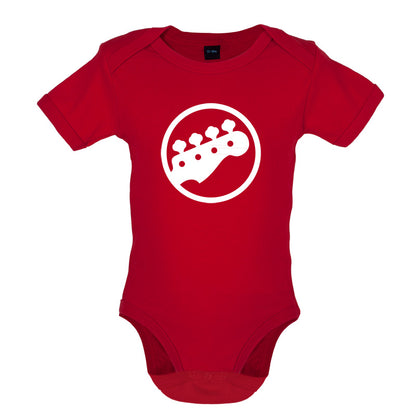Bass Guitar Headstock Baby T Shirt