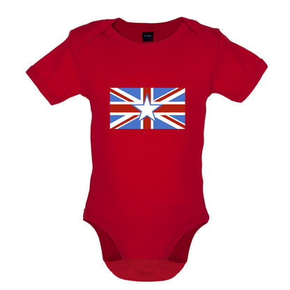 Somalian Union Jack Flag Baby T Shirt