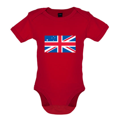 Australian Union Jack Flag Baby T Shirt