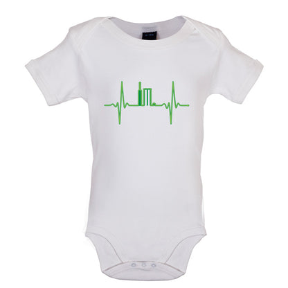 Heartbeat Cricket Baby T Shirt