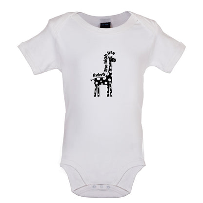 Living The High Life Baby T Shirt