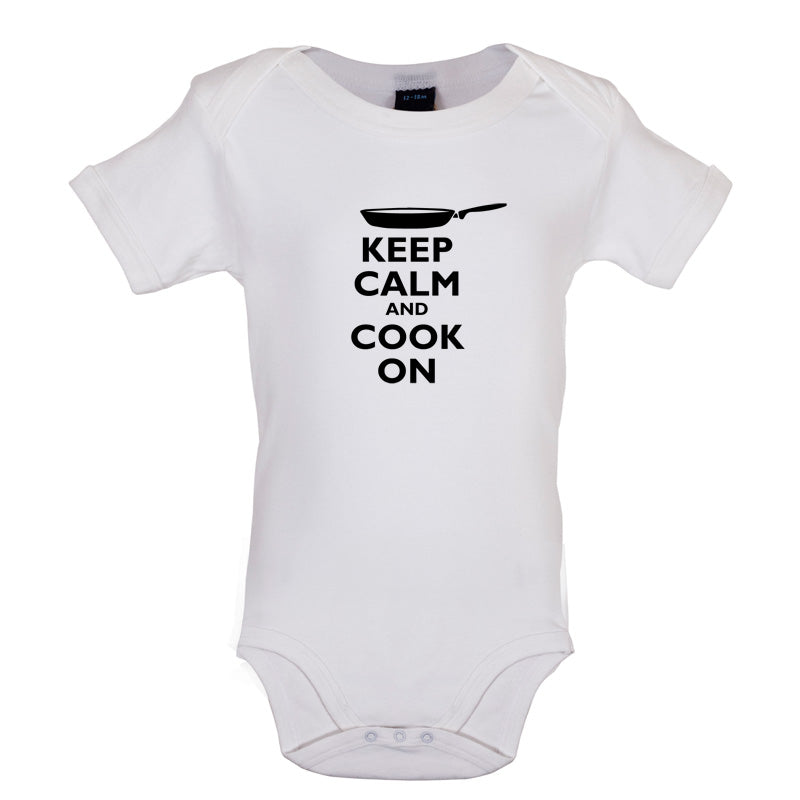 Keep Calm and Cook On Baby T Shirt