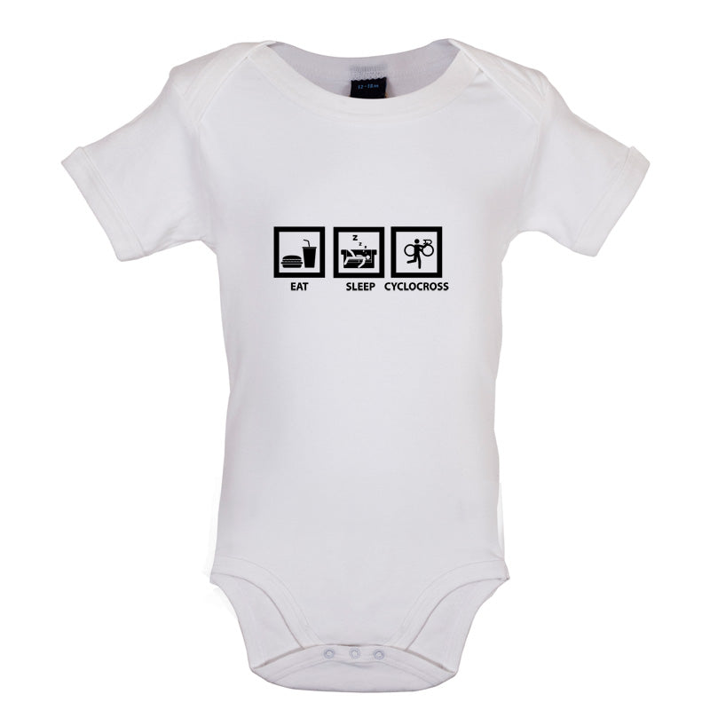 Eat Sleep Cyclocross Baby T Shirt
